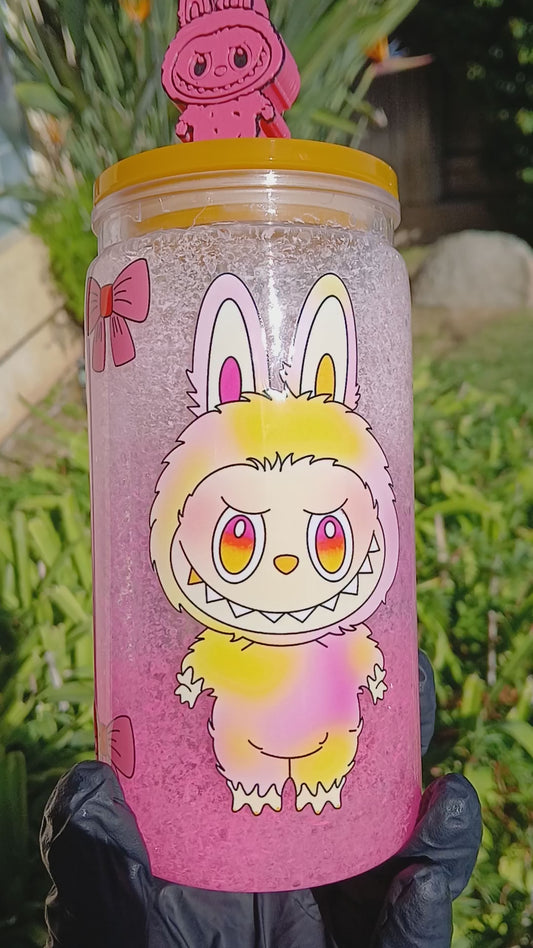 Pre-made 20oz Labubu Slushie Tumbler